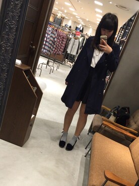 うみ坊さん（レディース・163cm）の秋コーディネート