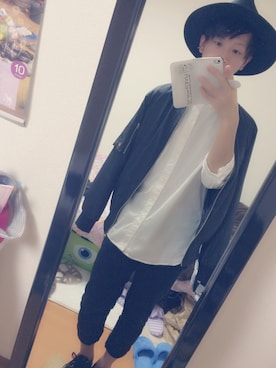 れおんさん（メンズ・160cm）の秋コーディネート