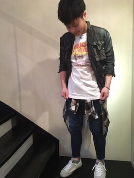 山Dさん（メンズ・160cm）の春コーディネート