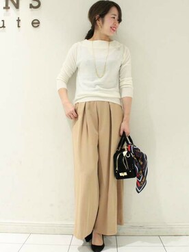 Yukikoさん（レディース・160cm）の冬コーディネート