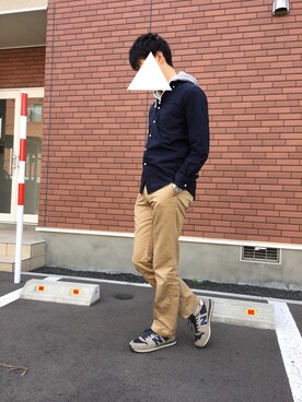 会社員Kさん(メンズ・177cm)の秋コーディネート