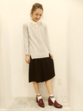 「Discoat」｜_a_n_c_o___さん（レディース・158cm）の冬コーディネート