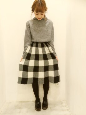 「Discoat」｜_a_n_c_o___さん（レディース・158cm）の冬コーディネート