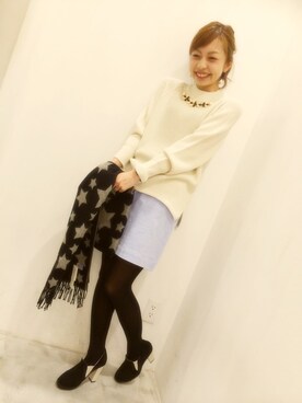 「Discoat」｜_a_n_c_o___さん（レディース・158cm）の冬コーディネート