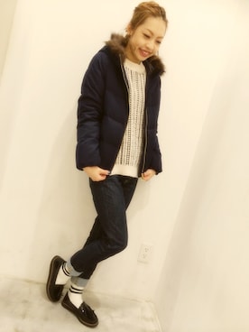 「Discoat」｜_a_n_c_o___さん（レディース・158cm）の冬コーディネート