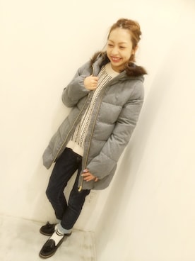 「Discoat」｜_a_n_c_o___さん（レディース・158cm）の冬コーディネート