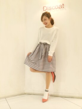 「Discoat」｜_a_n_c_o___さん（レディース・158cm）の春コーディネート