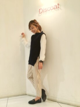 「Discoat」｜_a_n_c_o___さん（レディース・158cm）の春コーディネート