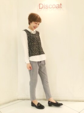 「Discoat」｜_a_n_c_o___さん（レディース・158cm）の春コーディネート