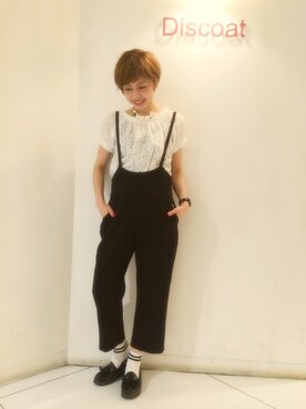 「Discoat」｜_a_n_c_o___さん（レディース・158cm）の春コーディネート
