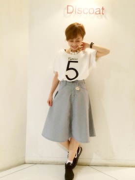 「Discoat」｜_a_n_c_o___さん（レディース・158cm）の春コーディネート