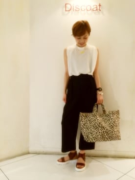 「Discoat」｜_a_n_c_o___さん（レディース・158cm）の春コーディネート