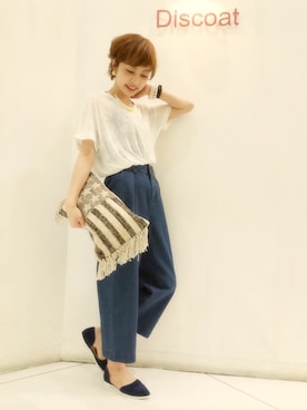 「Discoat」｜_a_n_c_o___さん（レディース・158cm）の春コーディネート