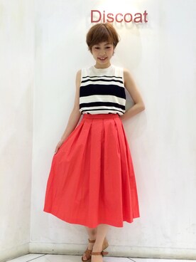 「Discoat」｜_a_n_c_o___さん（レディース・158cm）の夏コーディネート