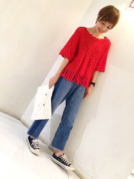 「Discoat」｜_a_n_c_o___さん（レディース・158cm）の春コーディネート