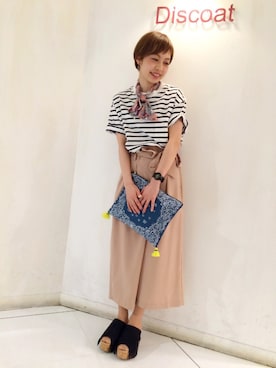 「Discoat」｜_a_n_c_o___さん（レディース・158cm）の春コーディネート