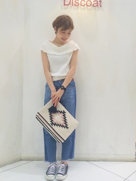 「Discoat」｜_a_n_c_o___さん（レディース・158cm）の春コーディネート