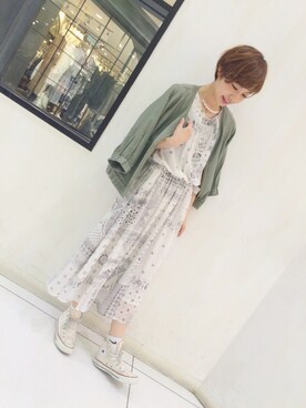 「Discoat」｜_a_n_c_o___さん（レディース・158cm）の春コーディネート