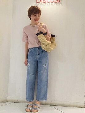 「Discoat」｜_a_n_c_o___さん（レディース・158cm）の春コーディネート