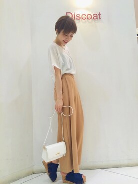 「Discoat」｜_a_n_c_o___さん（レディース・158cm）の夏コーディネート