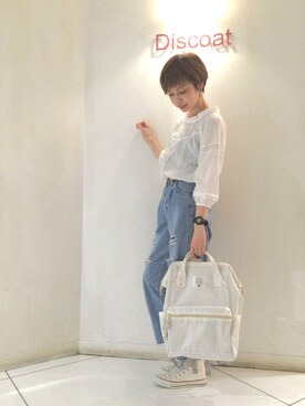 「Discoat」｜_a_n_c_o___さん（レディース・158cm）の夏コーディネート