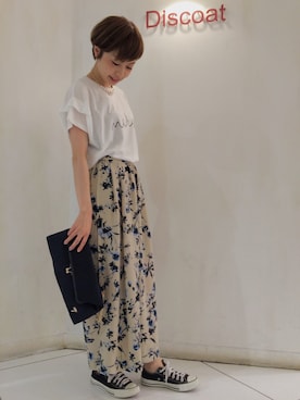 「Discoat」｜_a_n_c_o___さん（レディース・158cm）の夏コーディネート