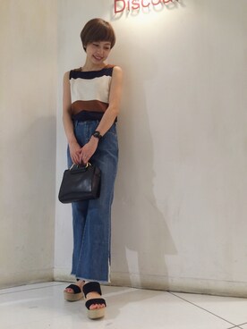 _a_n_c_o___さん（レディース・158cm）の夏コーディネート