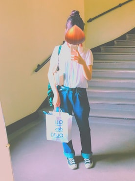 「IamI in fact…」｜「アイテム（アクセサリー）」を使った、◉maaa⁑さん（レディース・158cm）の秋コーディネート