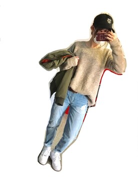 カシミアさん(レディース・162cm)の冬コーディネート