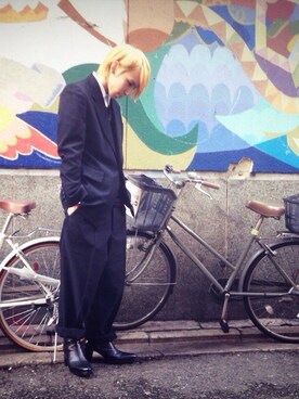 「バナルシックビザール」｜KENSEIさん（メンズ・173cm）の秋コーディネート