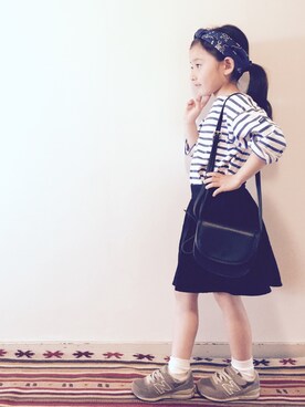 uuuta/uuuhiさん（キッズ・110cm）の春コーディネート