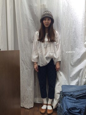 눈썹달さんのコーディネート