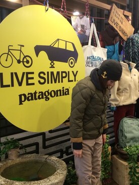 「KAPITAL」｜「アイテム（マウンテンパーカー）」を使った、눈썹달さん（レディース・158cm）の冬コーディネート