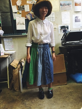 「写真部」｜澪さん（レディース・154cm）の秋コーディネート