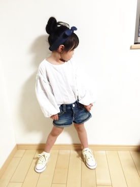 ma☺︎caさん(キッズ・100cm)の冬コーディネート