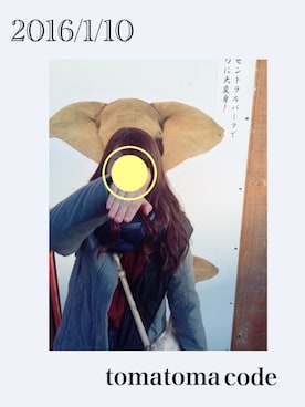 「index（インデックス）のアイテム（その他アウター）」を使った、tomatomaさん（レディース・155cm）の冬コーディネート