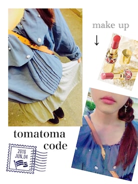 tomatomaさん（レディース・155cm）の夏コーディネート