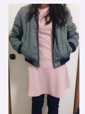 「index（インデックス）のアイテム（その他アウター）」を使った、tomatomaさん（レディース・155cm）の秋コーディネート