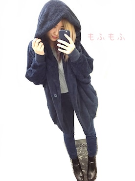「ショート丈トップス」｜「アイテム（ブーティ）」を使った、Marina Kusanagiさん（レディース・165cm）の秋コーディネート