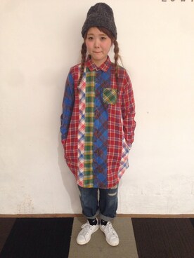 ナカヨシ サキさん（レディース・157cm）の冬コーディネート