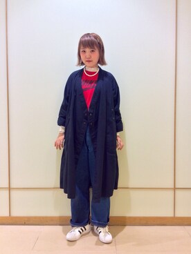 ナカヨシ サキさん（レディース・157cm）の秋コーディネート