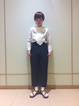 ナカヨシ サキさん（レディース・157cm）の夏コーディネート