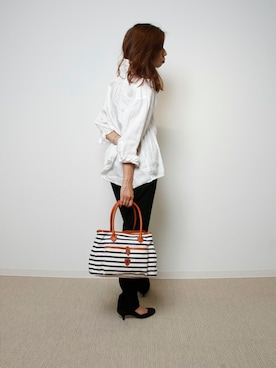 「Felisi（フェリージ）のアイテム」を使った、本社スタッフ⑥さん（レディース・166cm）の夏コーディネート