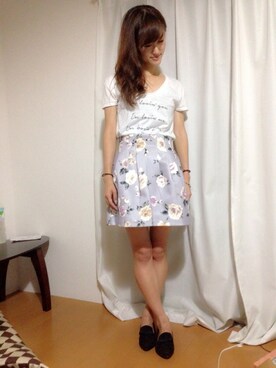 「アパレルスタッフ」｜「アイテム（その他シューズ）」を使った、s a k iさん（レディース・157cm）の秋コーディネート
