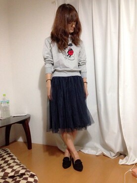 「アパレルスタッフ」｜「アイテム（その他シューズ）」を使った、s a k iさん（レディース・157cm）の秋コーディネート