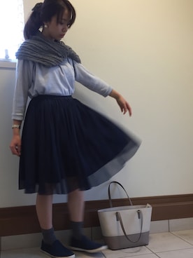 Merbさん（レディース・158cm）の秋コーディネート