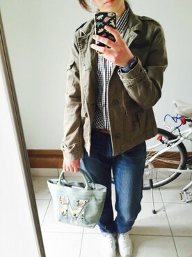 Merbさん（レディース・158cm）の春コーディネート