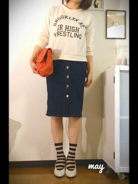 mayさん（レディース・158cm）の春コーディネート