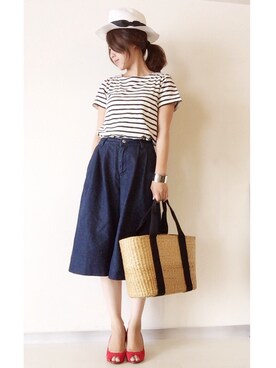 mayさん（レディース・158cm）の夏コーディネート
