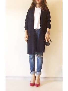 mayさん（レディース・158cm）の秋コーディネート